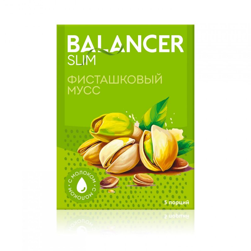 Коктейль BALANCER SLIM со вкусом &laquo;Фисташковый мусс&raquo;, 5 саше